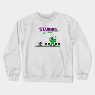 St. Urho: Grasshopper Killer Crewneck Sweatshirt